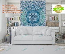 Arazzo mandala in cotone da