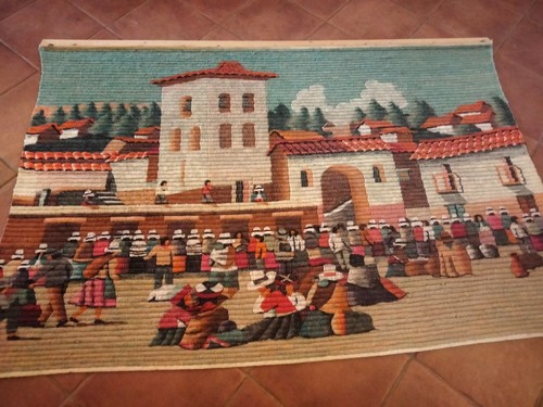 Arazzo parete peruviano in - arazzo, da
