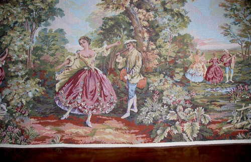 Arazzo parete quadro scena - parete,