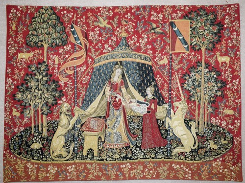 Arazzo parete lady unicorn - parete,