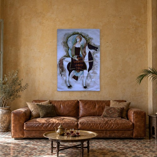 Arazzo equestre arte - , popolare