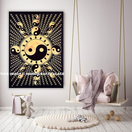 Arazzo parete yin yang in - yin,