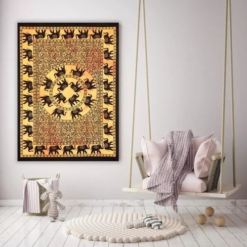 Arazzo cotone mandala - in,