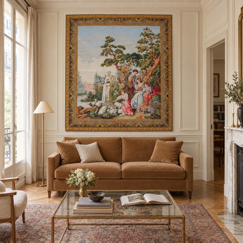 Arazzo pastorale romantico - , da