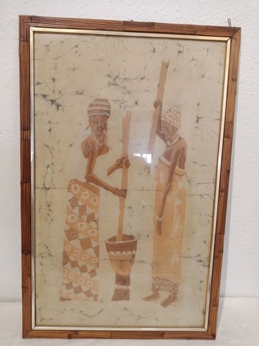 Arazzo africano vintage - arazzo,