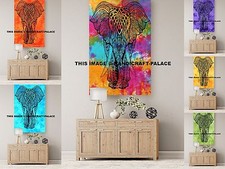 Elefante Indiano Stampa Arazzo